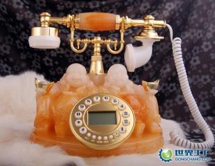 供应室内装饰用、黄玉弥勒佛仿古电话机:KMT-2101B_通信、通讯_世界工厂网中国产品信息库